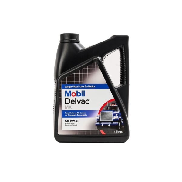 ACEITE MOTOR MOBIL DELVAC MX 15W-40 - BIDON 4LT.