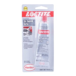SILICONA GRIS LOCTITE SI 5699 ALTO DESEMPEÑO 80ML
