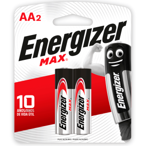 PILAS ENERGIZER® MAX AA PACK 2 UNIDADES