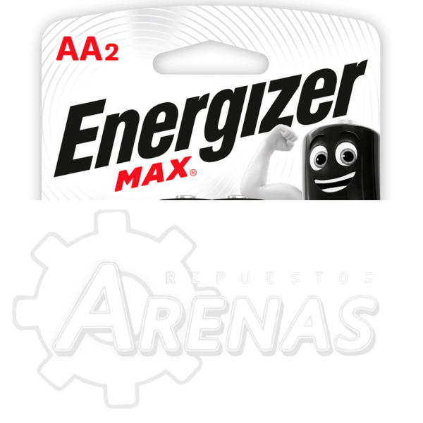 PILAS ENERGIZER® MAX AA PACK 2 UNIDADES