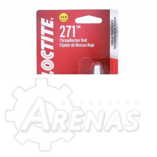 LIQUIDO TRABA PERNOS LOCTITE TORQUE ALTO 271TM 6ML