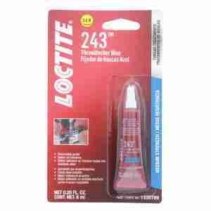 LIQUIDO TRABA PERNOS LOCTITE TORQUE MEDIO 243TM 6ML