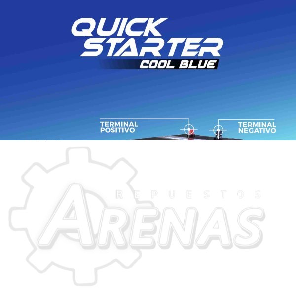 BATERIA QUICK STARTER 210 AMPERES 1100 CCA