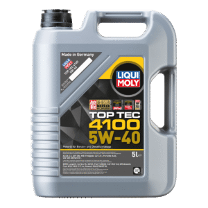 ACEITE MOTOR LIQUI MOLY 5W-40 TOP TEC 4100 (SN/CF C3) BIDON 5LT.