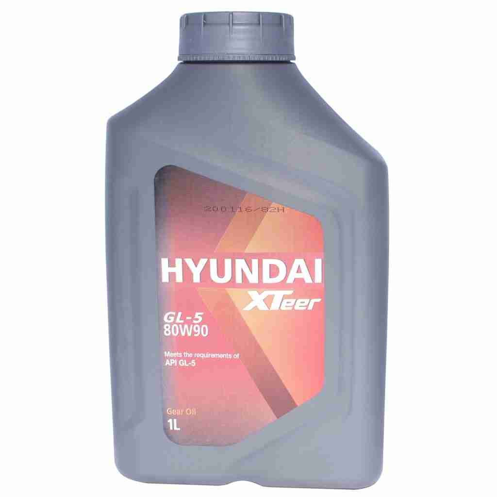 ACEITE TRANSMISION HYUNDAI XTEER 80W90 GL5 BIDON 1LT. REPUESTOS ARENAS