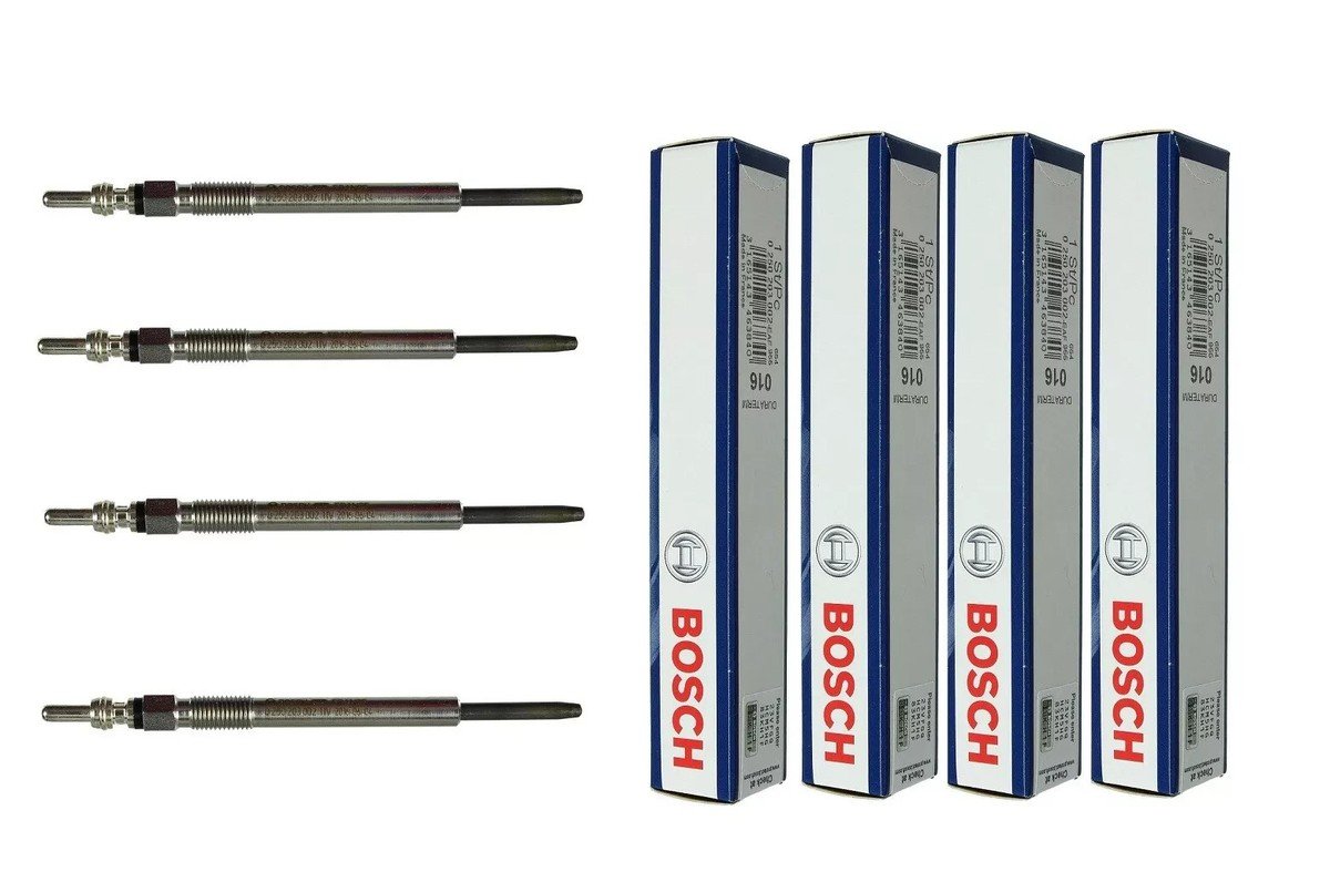 SET 4 BUJIAS INCANDESCENTES BOSCH MAXUS T60 2.8CC AÑOS 17/22