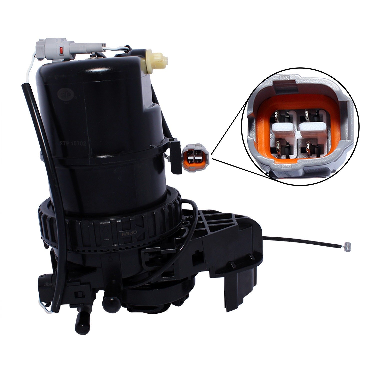 FILTRO PETROLEO COMPLETO TOYOTA HILUX 2.4CC 2.8CC AÑOS 16/24