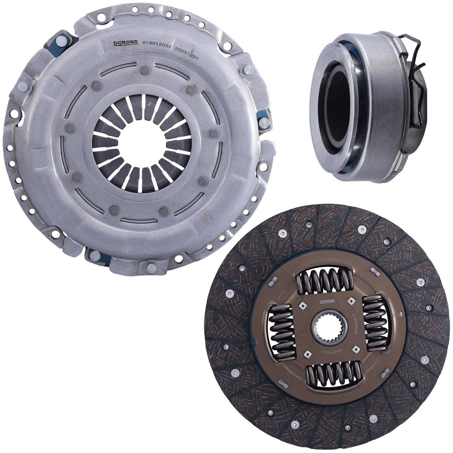 KIT EMBRAGUE 3 PIEZAS CHANGAN HUNTER 1.9CC D20TCIE AÑOS 20/23