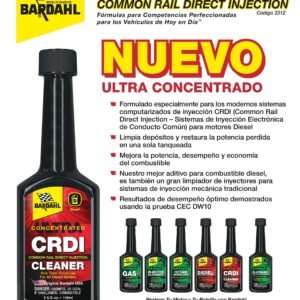 ADITIVO BARDAHL LIMPIA INYECTORES DIESEL CRDI - 148 ML.