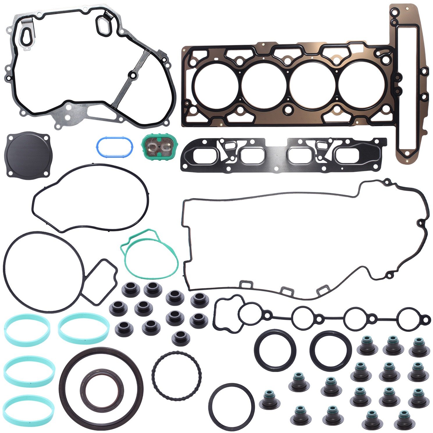 JUEGO EMPAQUETADURAS MOTOR CHEVROLET CAPTIVA 2.4CC A24XE AÑOS 11/18