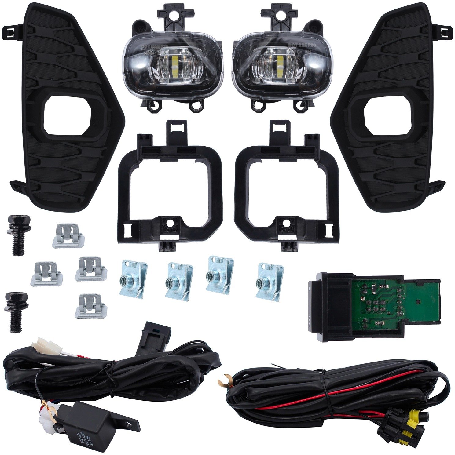 JUEGO NEBLINEROS LED NISSAN NEW NAVARA 2.3CC YS23DDTT CRDI BITURBO AÑOS 23/24